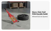 Labor-Saving Tire Heavy Duty Tire Changing Assistant Tool Sturdy for DIY Enthusiasts, Auto Technicians, Garage, Farm