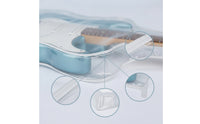 Electric Guitar Cover Clear Guitar Cover with Reinforced Edges Transparent Storage Bag for Guitarists