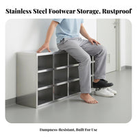 Double-Sided Shoe Cabinet Thickened for Factory Staff, Dorm Residents, Dormitory