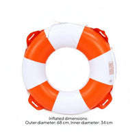 Thickened Child Swim Float with Rope Water Toy Retro Design for Outdoor