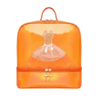 Holographic Backpack Cute Design Ballerina Dance Bag Large Capacity Girls Ballet Bag for Kids