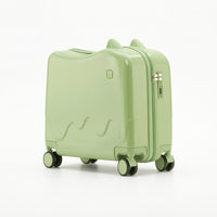 Hard Shell Suitcase Glossy Hard-Shell Suitcase Adjustable for Children, Travel, Weekend Getaways