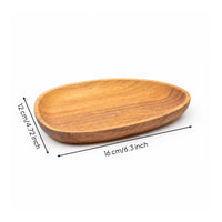 Irregular Serving Tray Wooden Sandalwood Tray Smooth Decorative for Hosts, Tea Service, Coffee Table
