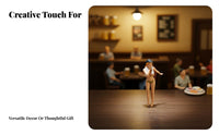 1:64 Scale People Figure Creative Gift 1:64 Scale People Figurine Miniature Person Model Realistic Features