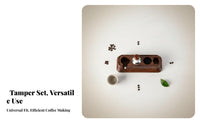 Multifunctional Storage Espresso Tamping Station Sturdy Construction Coffee Tamper Station Easy to Clean for Cafe