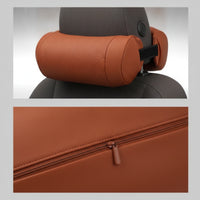 Car Headrest Pillow with Removable Cover Washable for Commuters