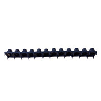 Replacement Piano Key Touch Pad Molded Piano Touch Strip Black Conductive Keyboard Strip