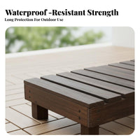 Anti Low Slatted Pedestal Strong Bearing Capacity Plant Holder Sturdy Home Decoration Multi-Purpose for Apartment Dwellers, Interior Decorators, Balcony, Courtyard, Living Room, Entryway