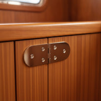 Boat Cabinet Hinge Cast Marine Hinge Polished Hardware for Boat Owners, Yacht Builders, Yachts, Cabinets