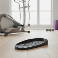 Fitness Machine Pedal Replacement Exercise Machine Footplate Exercise Pedals Textured Footplates Oval for Home Gym