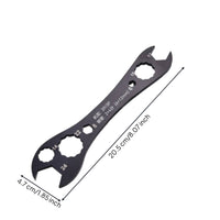 Double-Ended HVAC Service Wrench Heavy-Duty HVAC Wrench Long-Lasting for Maintenance Workers