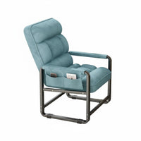Double-Function Use Sit and Lie Foldable Nap Lounger Multi-Position Adjustable weightless comfort Recliner Ergonomic Reclining Chair No Assembly Required for Office Workers, Seniors, Campers, resting, Balcony, Living Room, Backyard