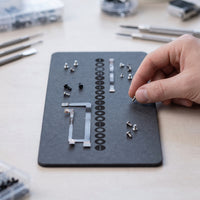 Double-Sided Magnetic Screw Memory Mat for Phone Repair Work