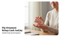 Pig Jewelry Box Decorative Ornament Astrological Pig Storage Box Crystal Accented Hinged Piglet Jewelry Holder for Collectors, Women