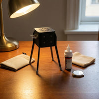 Watch Repair Lamp Four-Leg Base Curing Lamp Toggle Switches Adhesive Bottle Included for Watchmakers