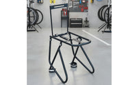 Cylindrical Cycle Cargo Rack Bolt-on Front Cargo Rack Rigid Bike Front Carrier Sturdy for Commuters, Daily Errands, City Riding