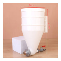 Large Capacity Texture Spray Hopper Textured Texture Sprayer with Hopper Clog Resistant Leakproof for Contractors