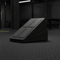 Non-Slip Foam Slant Board Modular Calf Stretch Wedge Textured Slant Board with Strap Long-Lasting for Athletes, Yogis, Home Gym