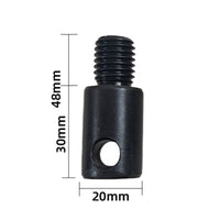 Multi-Purpose M14 Thread Converter Easy Connection Drill Auger Connector Sturdy Material Auger Conversion Adapter Heavy-Duty for DIY Enthusiasts, Construction Workers, Painters, Home Improvement, Gardening