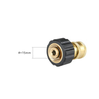 M22 to 1/4 Quick Connect Adapter Leak-Proof M22 Female to 1/4 Female Adapter