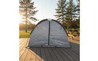 Space Saving 9-Compartment Storage Tent Lightweight Foldable Tent Organizer Long-Lasting 9 Shelf Camping Organizer for Outdoor, Travel