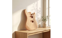 DIY Guitar Body with Routed Cavities Customizable Guitar Body Blank Custom Sanded for Luthiers, Guitarists