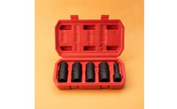5 Pieces Socket Set Double-Ended Sockets Portable Tire Sockets for Mechanics, Garage