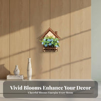 Faux wooden trunk Planter Natural Look Tree wooden trunk base House Planter Rustic allure for Entrypath
