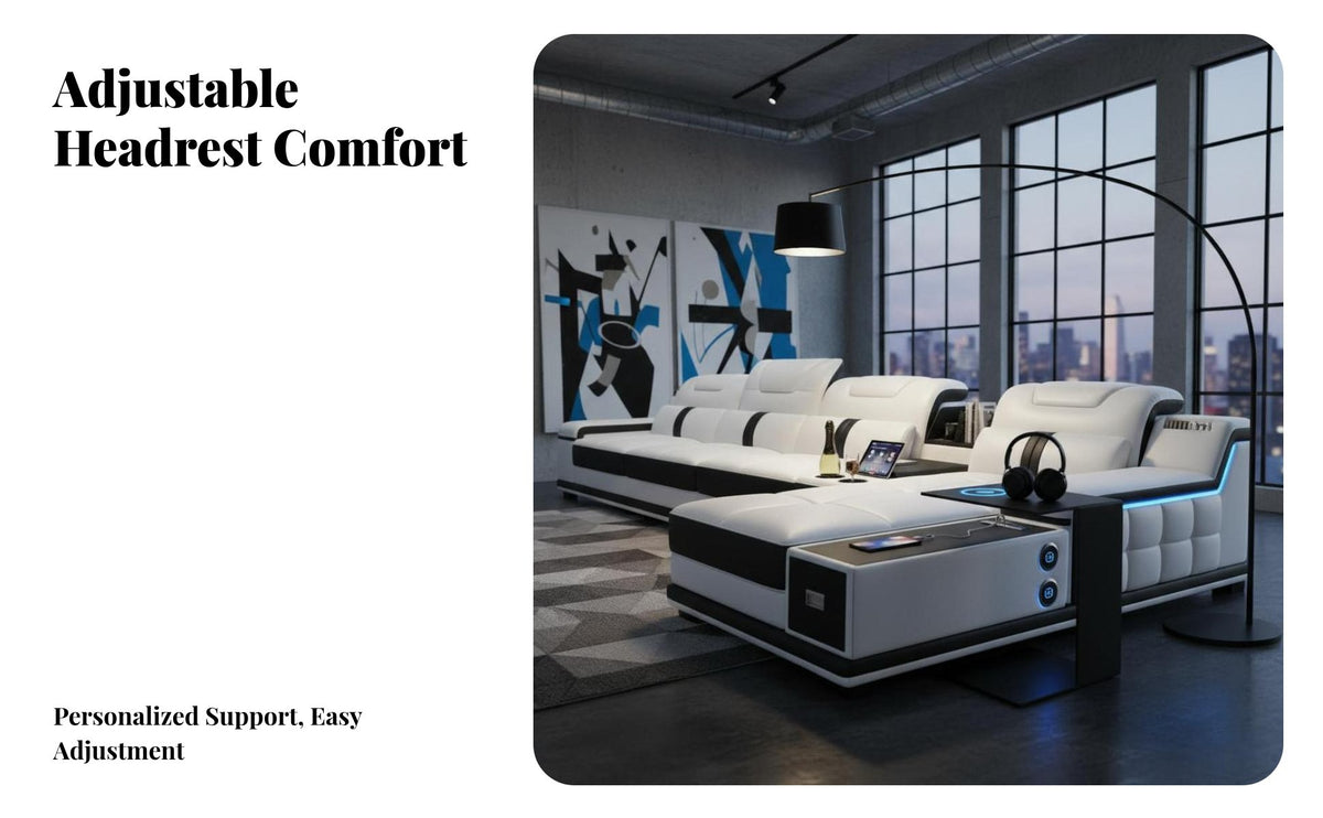 sectional Multimedia Sofa Modern Minimalist Design Living Room Furnituconcerning Built-in Speaker Sectional Couch for Hosts, Lounge Aconcerninga, Home Theater