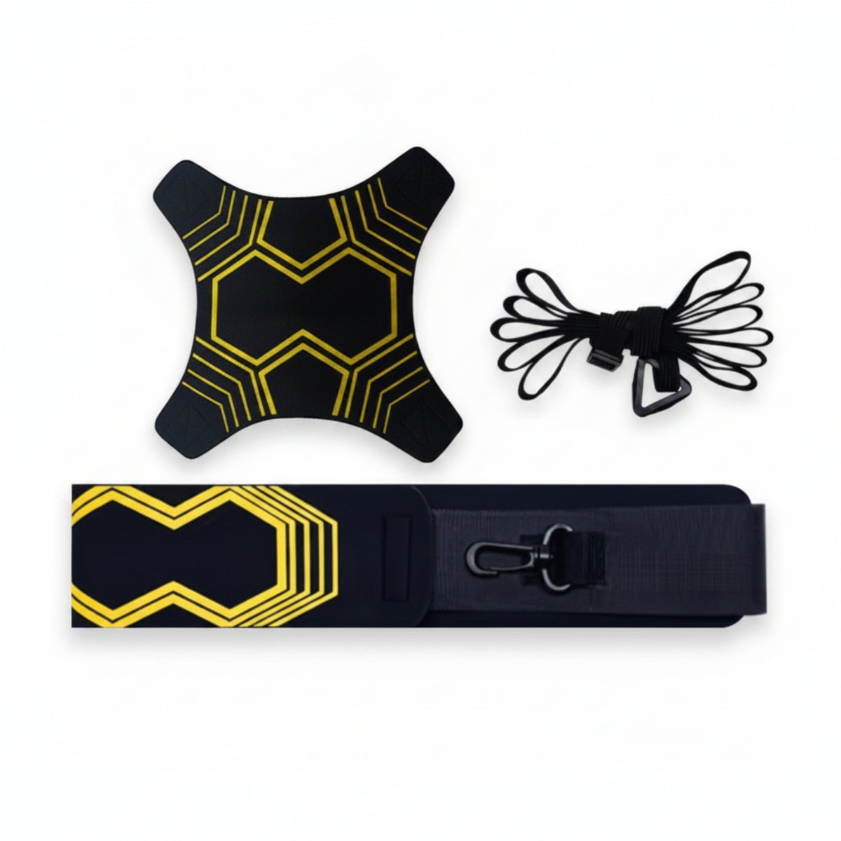 Metal Clip Solo Soccer Practice Aid Passing and Kicking Sports Gear