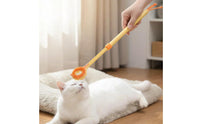 Comfortable Massage Telescopic Feline Massager Interactive Toy Feline Back Scratcher Stick