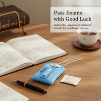 Cartoon Omamori Amulet Sachet with Sandalwood Powder for Good Luck