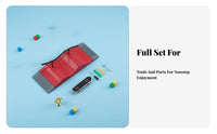 Great Gift Fingerboard Skatepark Combinable Parts Mini Skatepark Playset Modular Design for Teens, Hobbyists