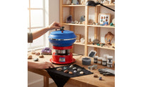 Continuous Operation Stone Polisher Wear-Resistant Jewelry Tumbler Independent Power Switch for Jewelers, Craft Makers, Workshop