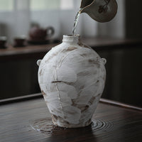 Ceramic Vase Hand Painted Decorative Vase Antique Style Vessel for Interior Designers