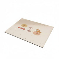 Refrigerator Dust Cover Easy to Clean Fridge Top Mat Universal Fit Fridge Protector Mat