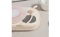 Retro Record Player 360-Degree audio Surround Audio Home Decoration Home Electronics for Desktop, Bedroom