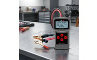 12V 24V Battery and Alternator Tester Digital Automotive Battery Tester Portable Compact for Mechanics, Car Owners, Roadside Troubleshooting
