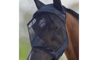 Mesh Horse Hood Guarding Horse Hood with Ear Holes Lightweight for Horses, Riding
