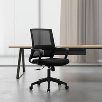Silent Wheels Ergonomic Office Chair Reclining Function Swivel Computer Chair Easy to Assemble for Students