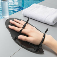 Contoured Swim Training Hand Paddles Adjustable Swimming Hand Paddles Long-Lasting Gear High-Performance for Swimmers
