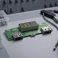 Lithium Battery Charging Module Digital Display USB Step-up Power Module