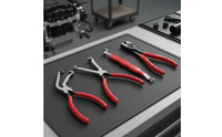 4 Pieces Car Wire Cutter Pliers Set High-Carbon Hardened Steel Material Line Disconnect Pliers Rust Resistant Automotive Plier for Workshop