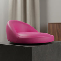 Round Padded Stool Top Wear-Resistant Round Bar Stool Seat Padded Chair Seat Replacement Easy Installation Furniture Part