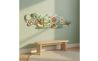 Dinosaur Wall Busy Board Dinosaur Busy Board Finish Wood Wall Activity Center for Kindergarten