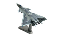1:72 Scale J-20 Aircraft Model with Stand Two-Seat for Aviation Enthusiasts