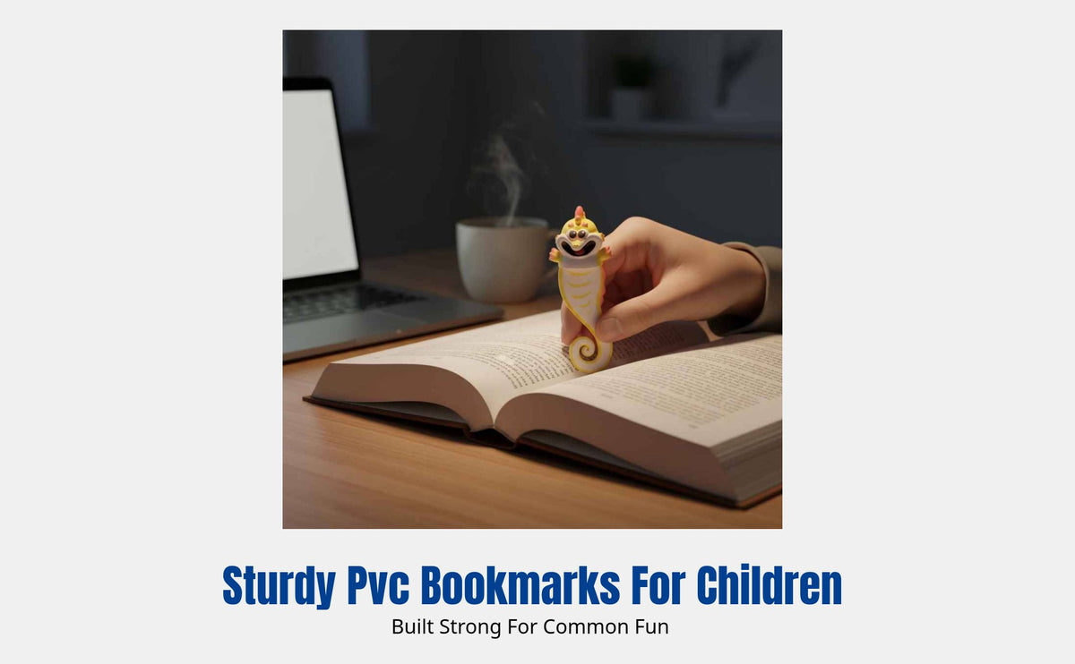 3D Creature Bookmark, PVC Cute Original Navy Sea Series, Creative Animal Design for Students, Office, Gift