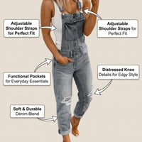 Women's Jeans with Elastic Waistband for Casual Wear, Stretch Denim for Plus Size High Material Composition for Breathability