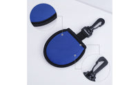 Golf Ball Pouch Soft-Lined Golf Ball Holder Belt Pouch with Clip Portable Easy to Clean for Golfers