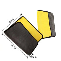 600 GSM Car Drying Towel and Coral Fleece Microfibre Cleaning Cloth, Microfibre Cleaning Cloth for Cleaning Cloths, Pet Grooming and Home Use